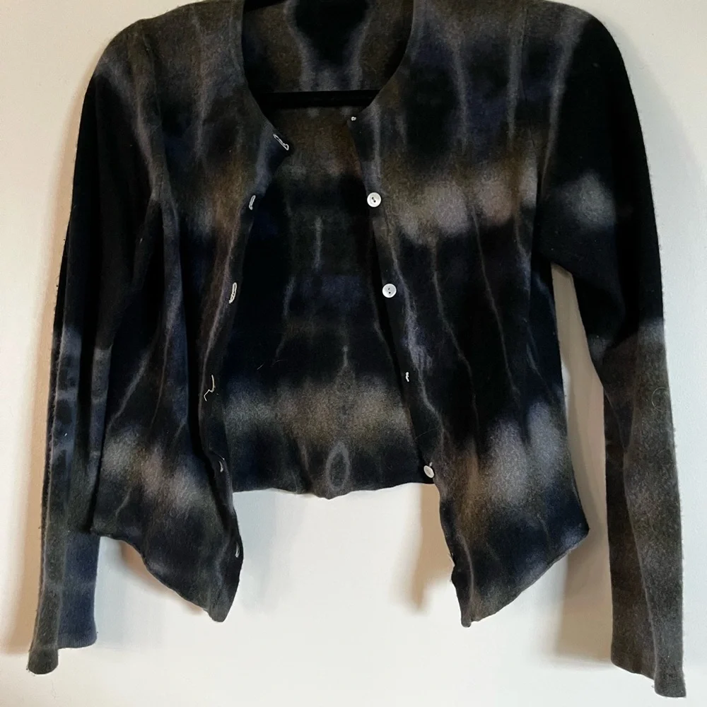 Galadriel Mattei Tie-Dye Long Sleeve Cardigan - Picture 2 of 5